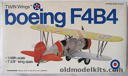 Entex 1/48 Boeing F4B4 - (F4B-4), 8518B plastic model kit